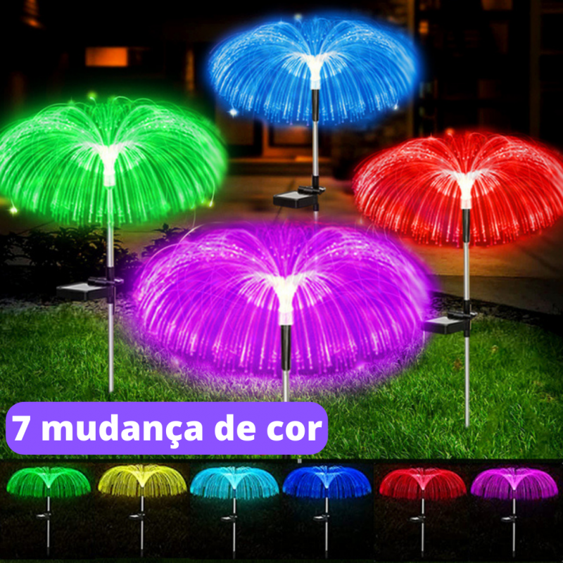 Luminária De Jardim - solar LED À Prova D'água JL Shop